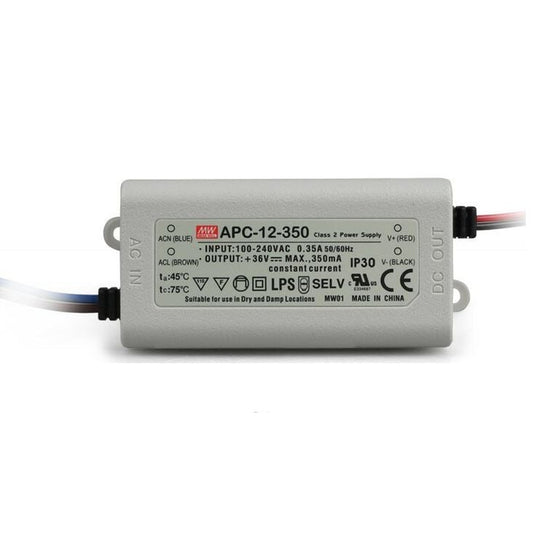 APC-12-350 9-36 Volt 350 mA IP42 Meanwell