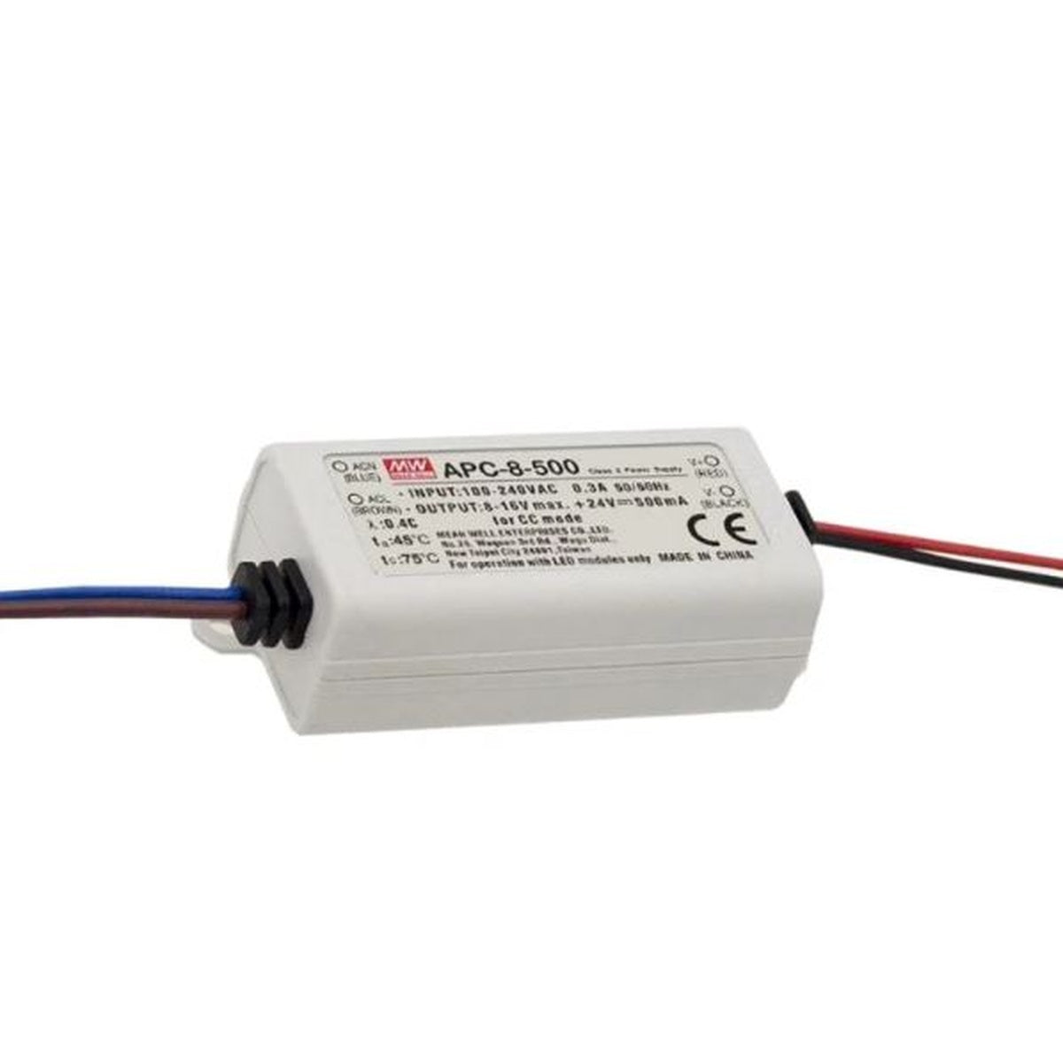 APC-8-500 8-16 Volt 500 mA IP42 Meanwell