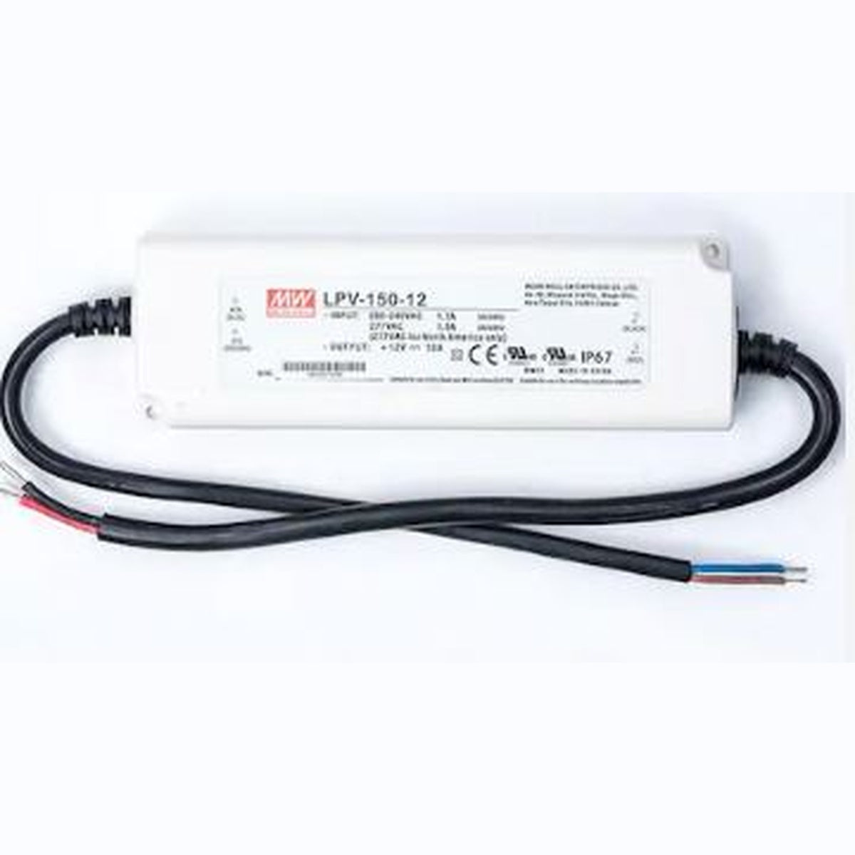 LPV-150-12 12 Volt 10 Amper IP67 Meanwell
