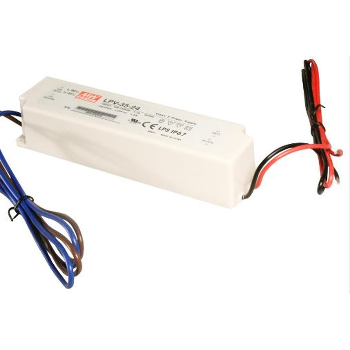 LPV-35-24 24 Volt 1.50 Amper IP67 Meanwell