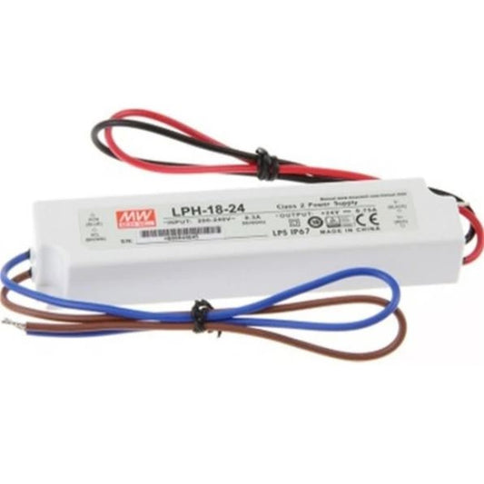 LPH-18-24 24 Volt 0.75 Amper IP67 Meanwell