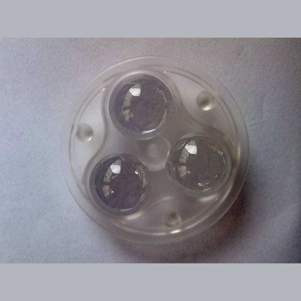 60 Derece Tırtıklı Lens 3 Lü Bombeli Lens