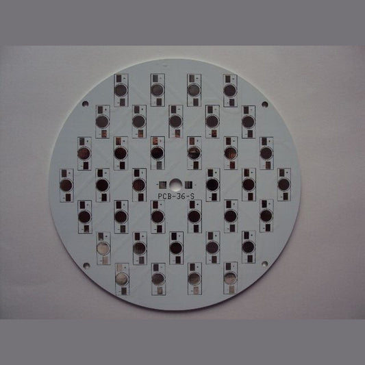 Tek Renk (Mono) 36 Lı Yuvarlak  Powerled Pcb 14cm