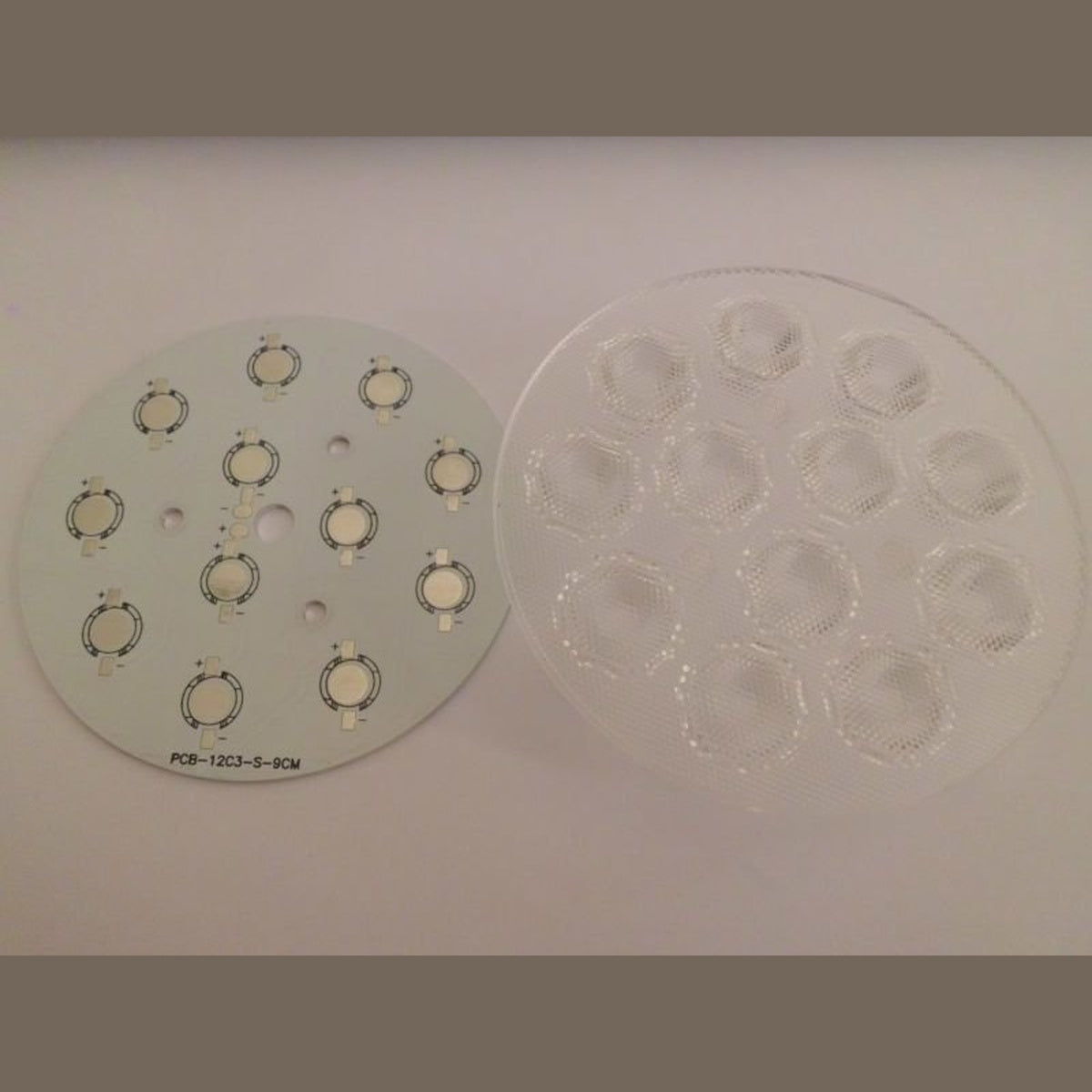 12Li Dijital Lens + Pcb Takım 50 Derece Tırtıklı Lens