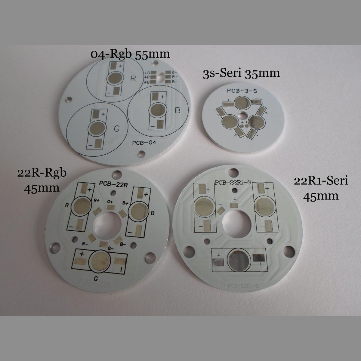 3 Lü Yuvarlak Powerled Pcbsi (Round Pcb)