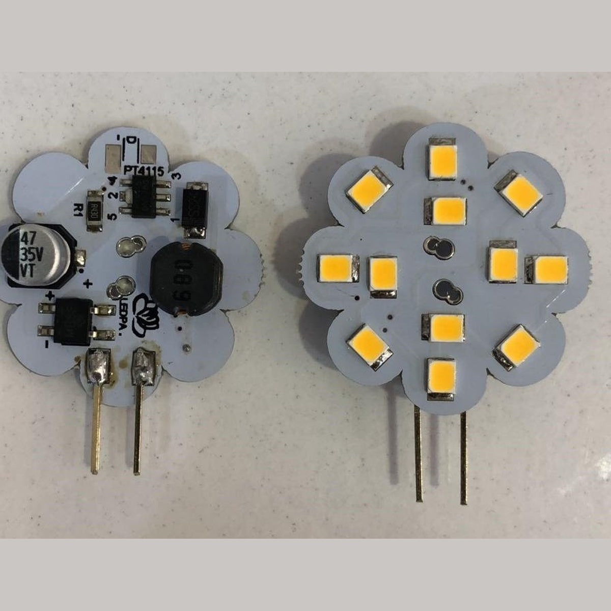 Günışığı 12PCS G4 Lamba 5630 Ledli