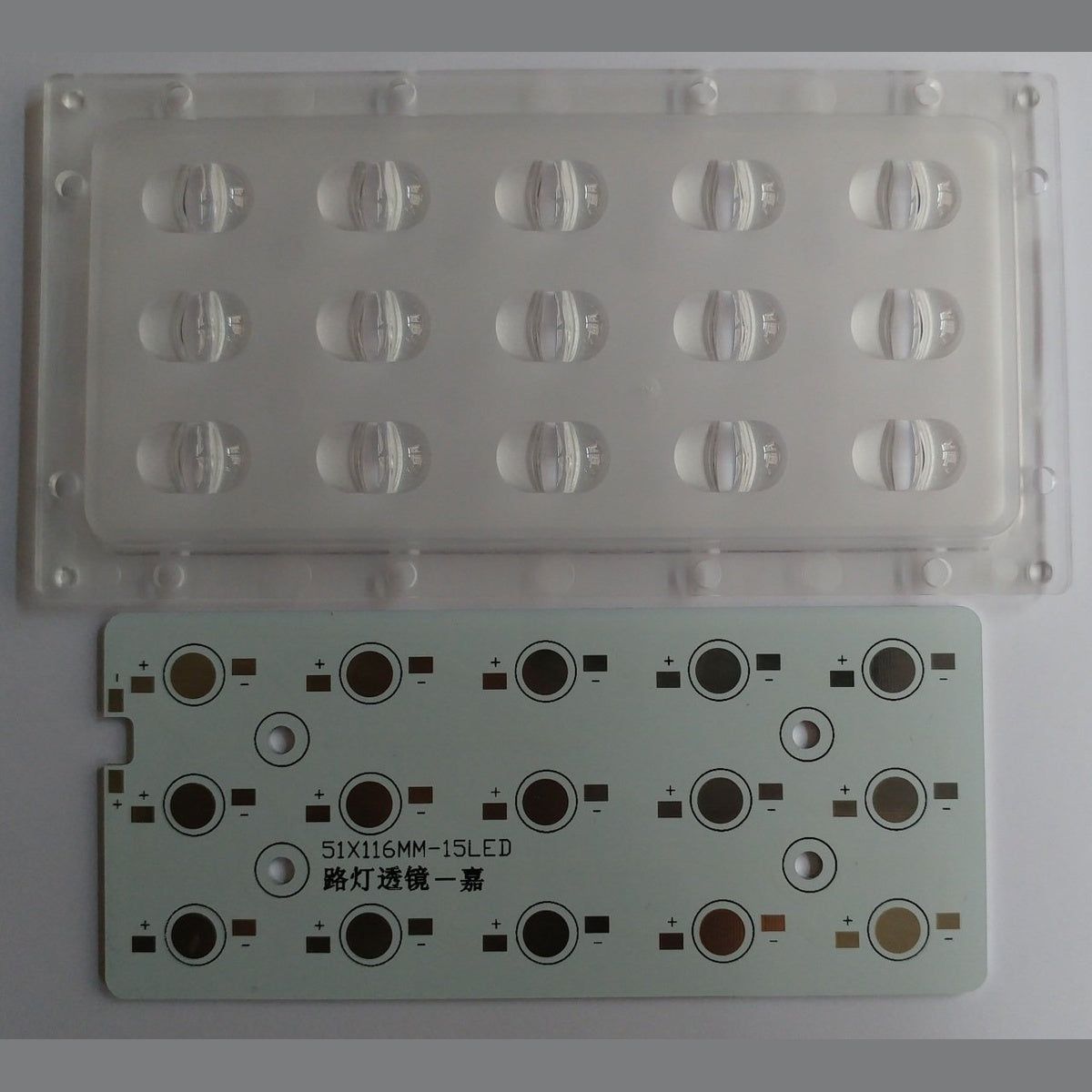 5x3 Contalı Lens 15li Modül 70x140 Derece