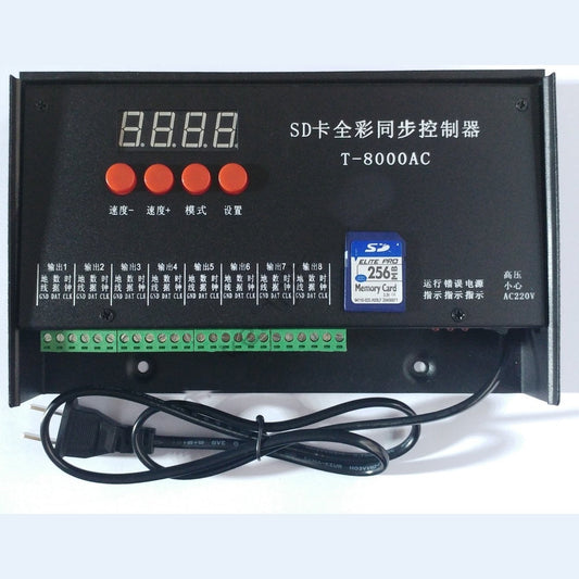PIXEL LED KONTROL CİHAZI T-8000 AC