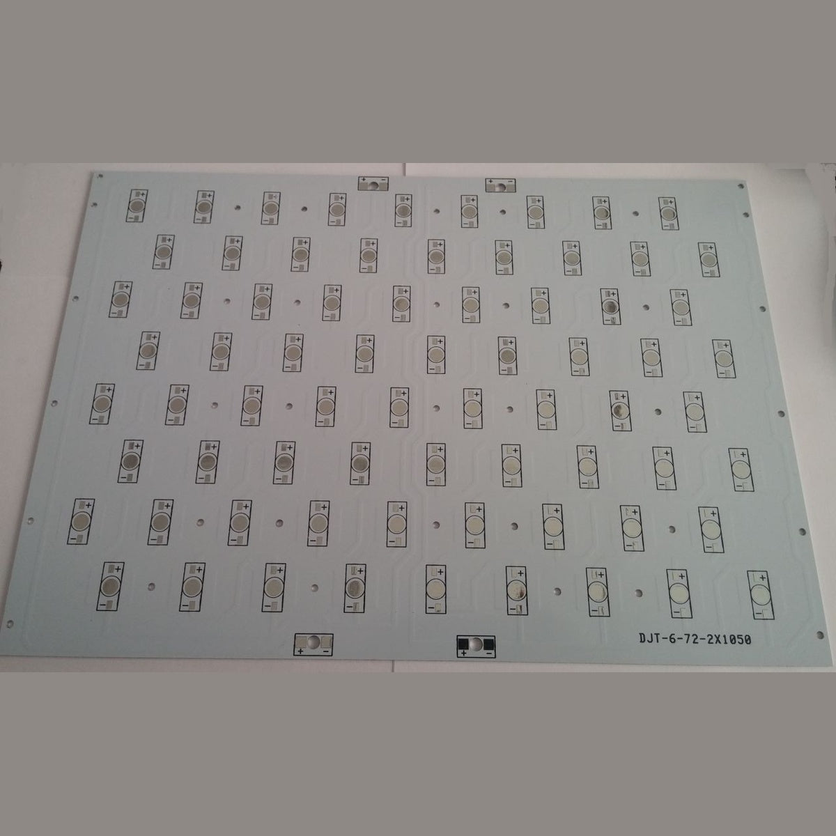72 lİ Projektör Pcb si 33x23cm DJT-6-72-2X1050