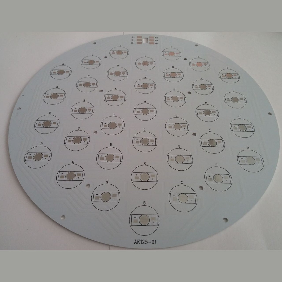 36 Lı Yuvarlak Powerled Pcb 25cm AK125-01