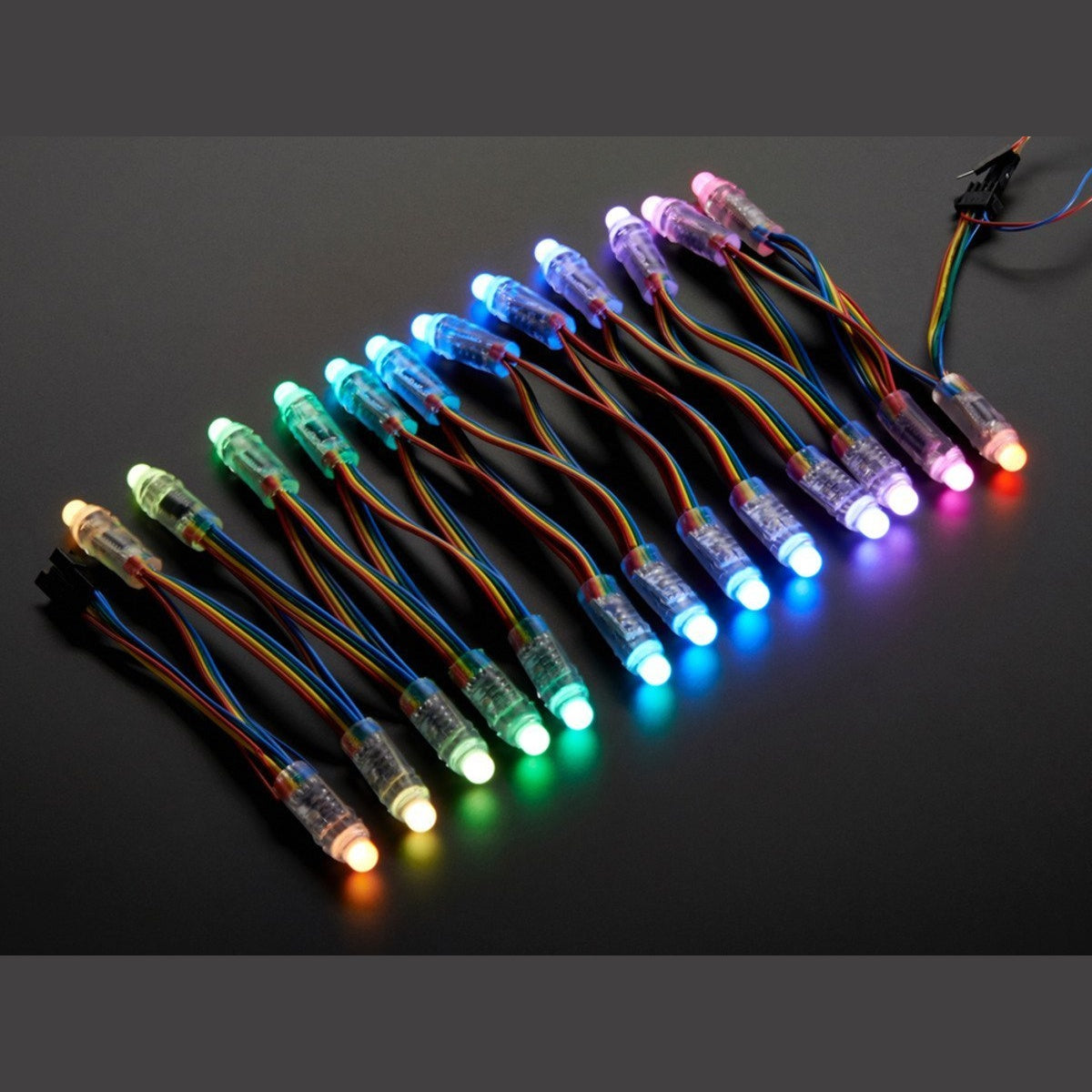 Pixel RGB Led 12mm (50 adet)