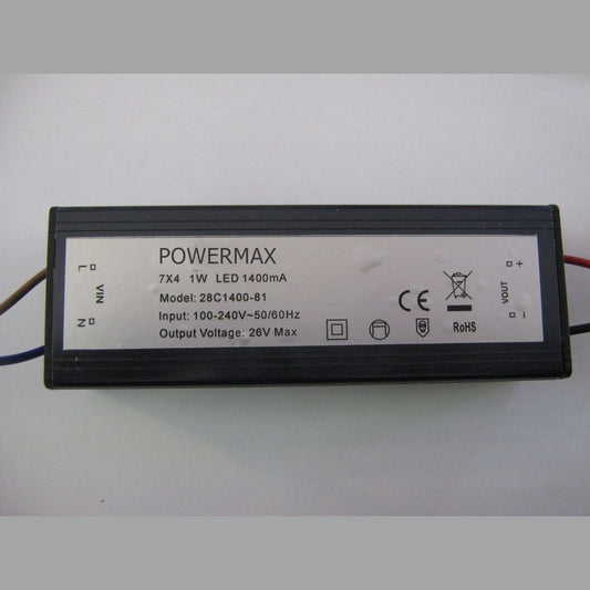 9-26 volt 1400mA Powermax AT28C1400-81
