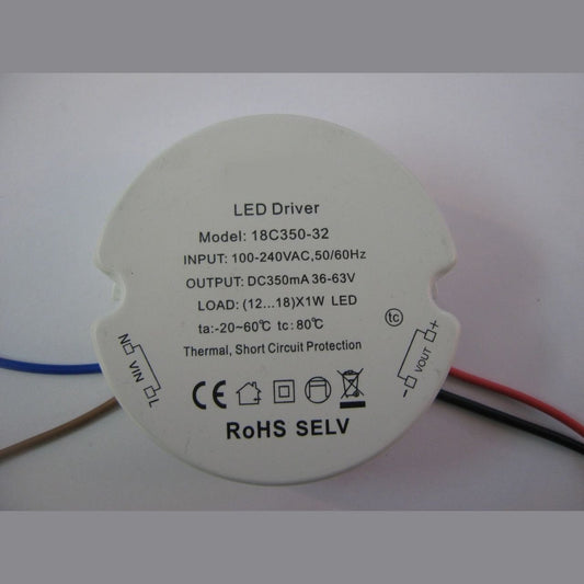 12-18x1 Watt 350 mA Powermax AT18C350-32