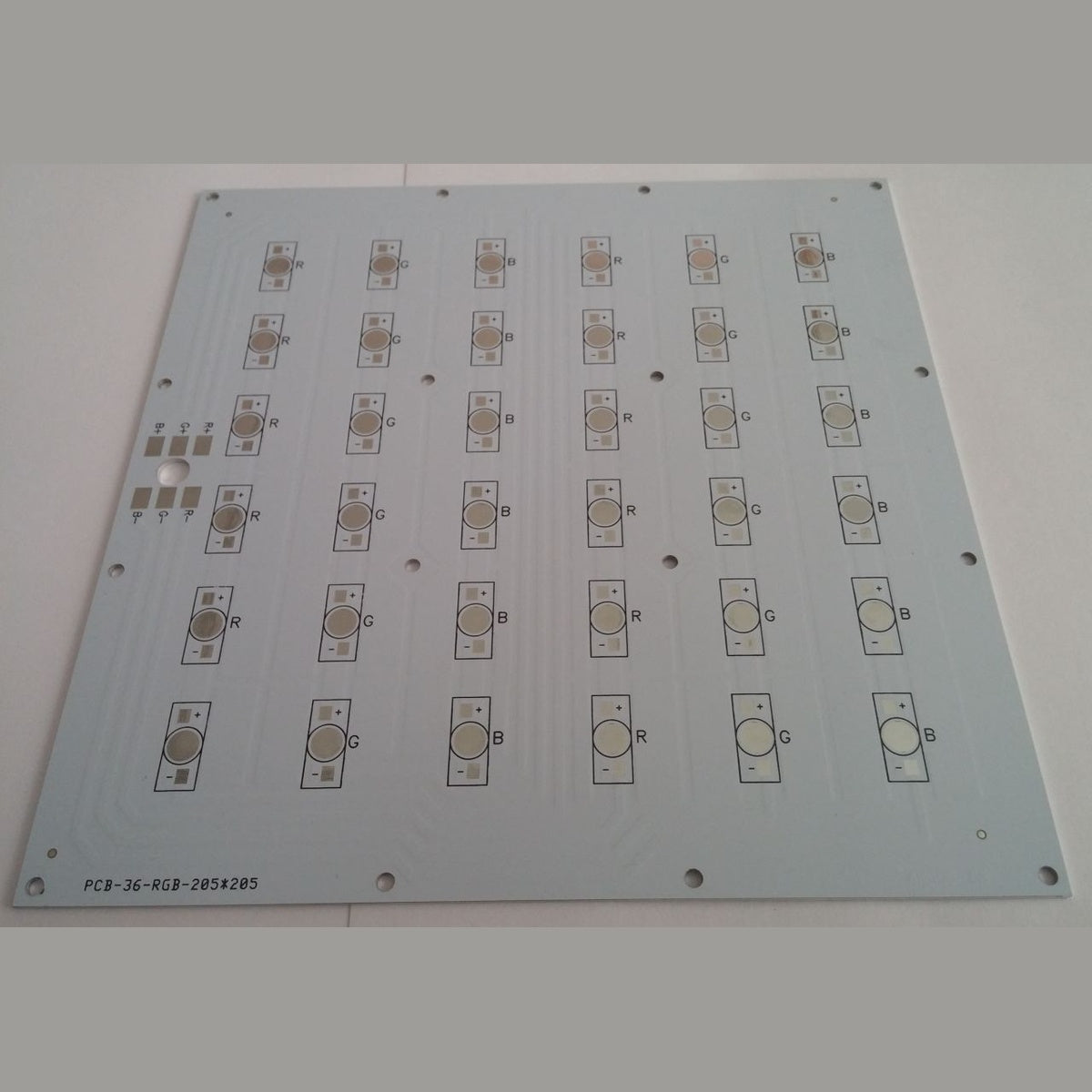 36 Lı Kare Pcb 20.5x20.5 cm PCB-36-RGB