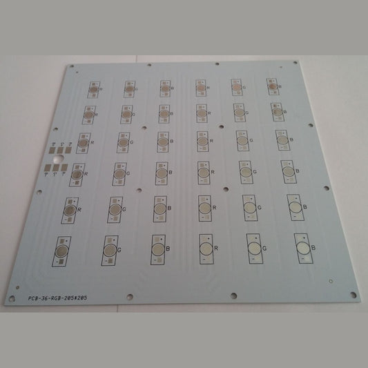 36 Lı Kare Pcb 20.5x20.5 cm PCB-36-RGB