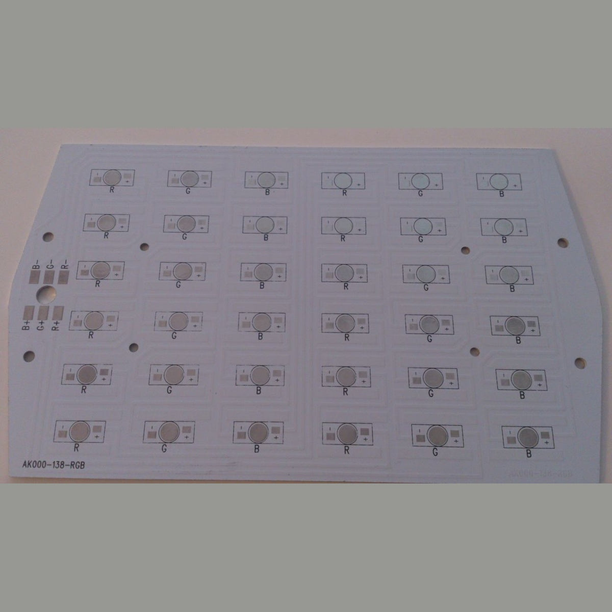 36 Lı Rgb Pcb 24.2x14.4cm AK000-138-RGB