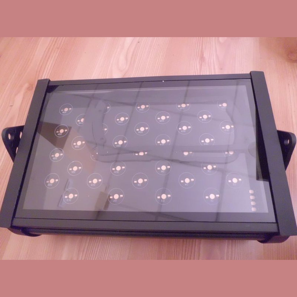 36 Lı Powerled İçin Dikdörtgen Kasa+PCB Takım
