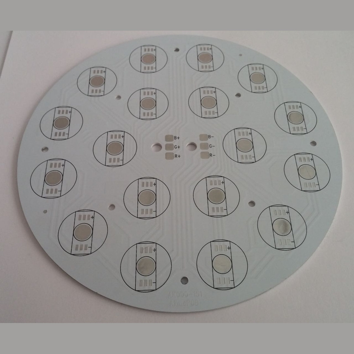 RGB Powerled İçin 18 li Full RGB PCB 15cm