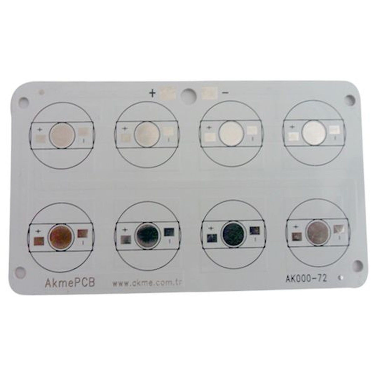 8 li Dikdörtgen Powerled Pcbsi
