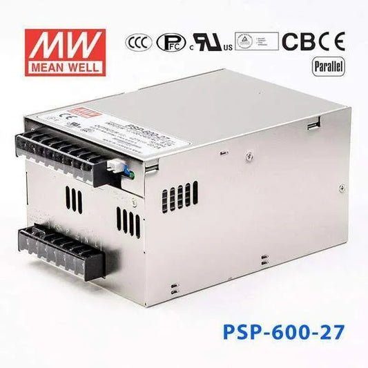 PSP-600-27 27Vdc 22.0Amp Adaptör Meanwell