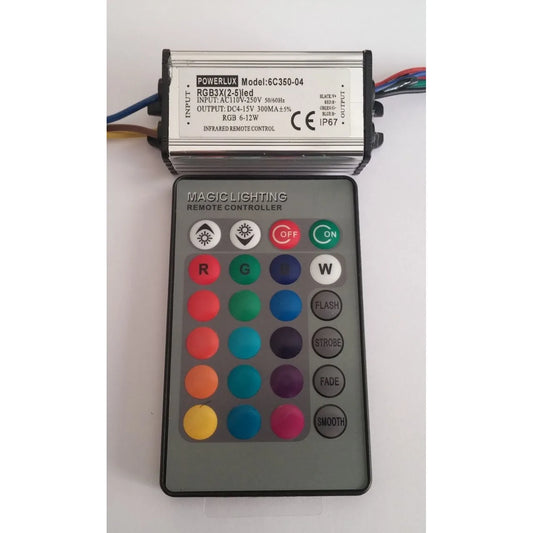 Rgb Powerled Sürücü Ir Kumandalı