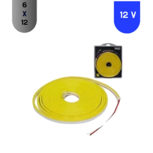 Sarı Neon Led Sarı (Amber) Neon Led 220V 8x16mm 1S 50 Metre Standart