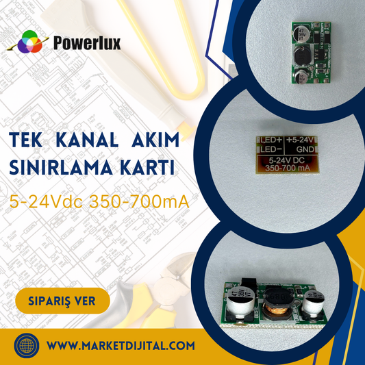 12-48V Single Channel Current Limiting Board for Single Color Power LEDs