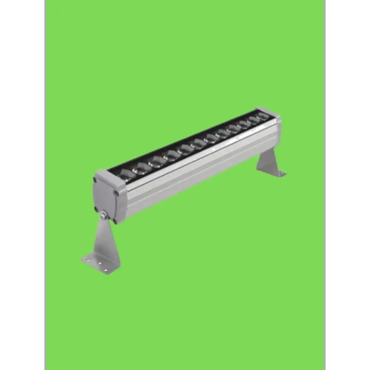 Sıva Altı 35CM 12 LEDLİ GÖMME WALLWASHER Yeşil 90°