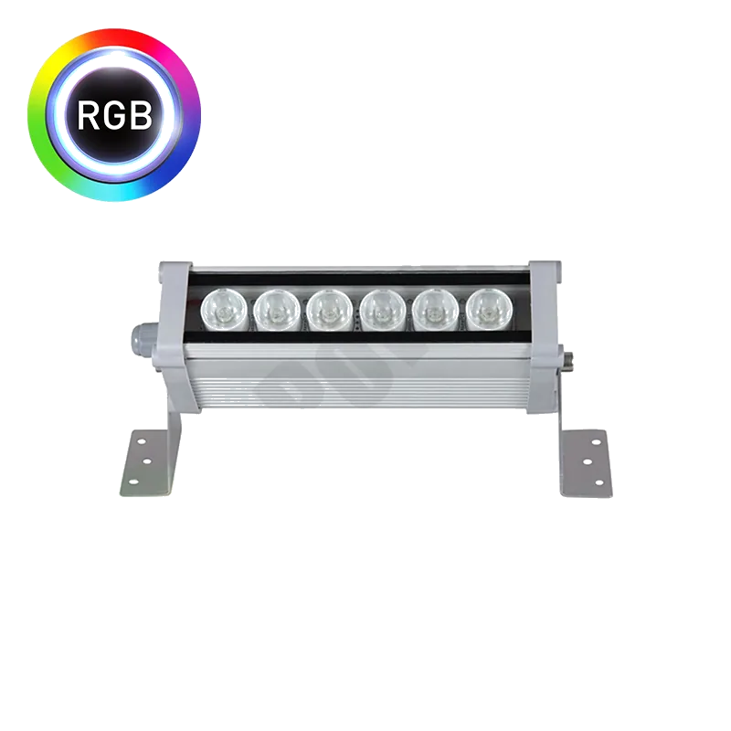 Sıva Üstü 20CM 6 LEDLİ AYAKLI WALLWASHER RGB 100°