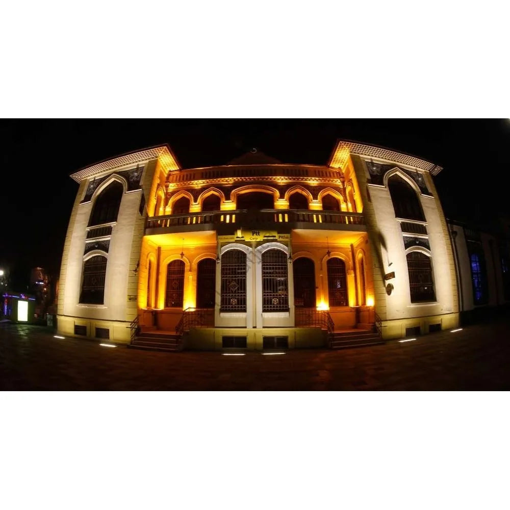 Sıva Üstü 35CM 12 LEDLİ AYAKLI WALLWASHER Turkuaz 80°