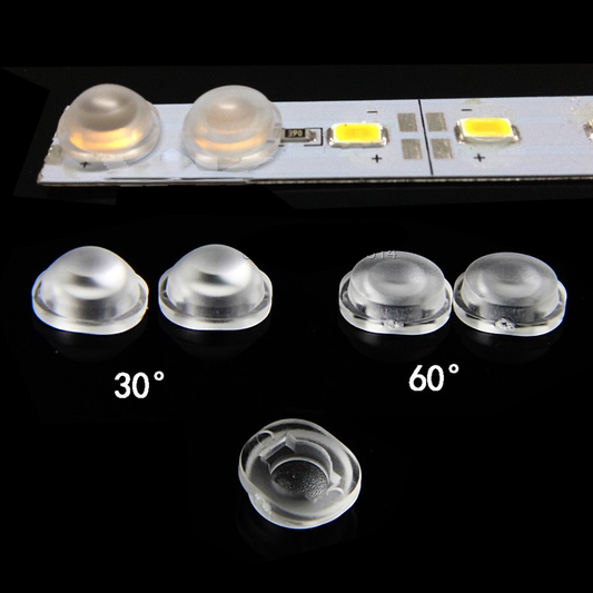 Ledil lens 21.6x21.6mm with tape, 3535-3030 compatible