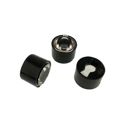 Tekli Kılıflı Power Led Lensi Led Mercek 20mm 60 Derece Tırtıklı