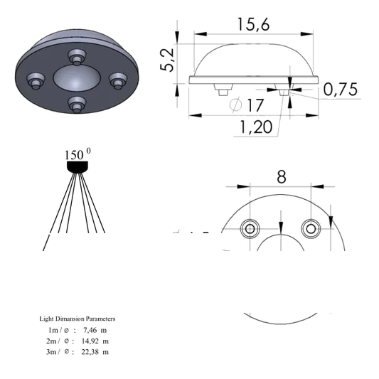 TV 01 150 Derece Lens