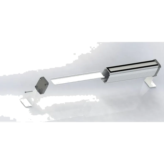 Wallwasher Alüminyum Boş Kasa Profil Ve Aparatları 48cm / 18 Led
