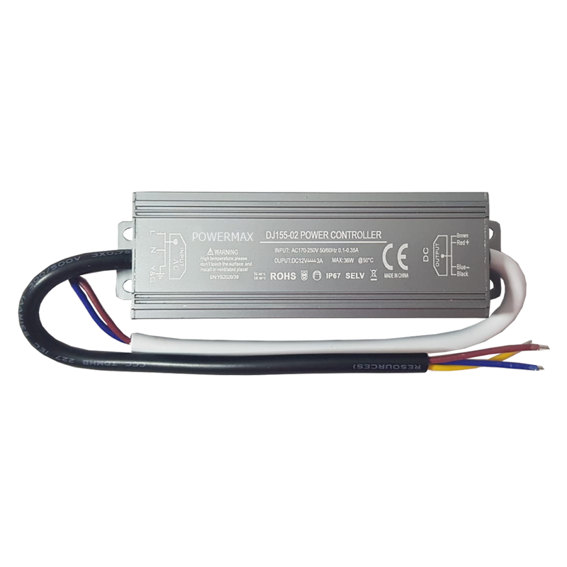 12 Volt 3 Amper 36 Watt Adaptör IP67