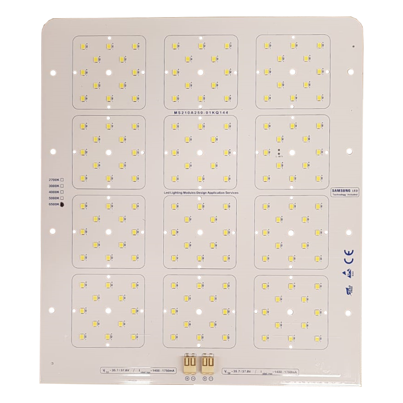 144x1 Watt Osram 2835 Ledli Modül 210x240mm Projektör Beyaz PCB