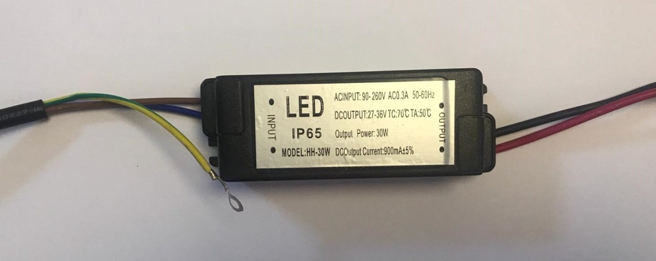 HH-30W Led Driver AC 90-260V DC 27-36V 30W 900mA