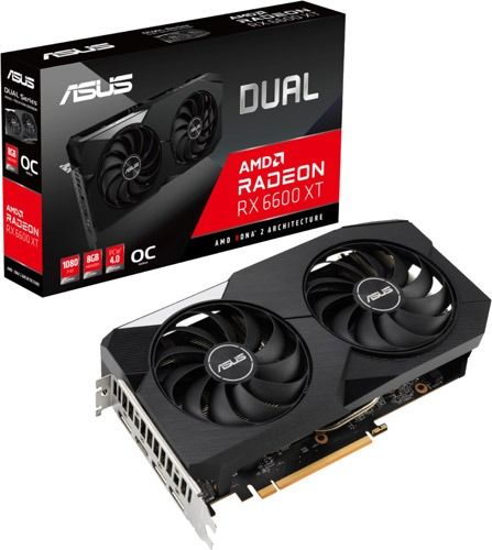 ASUS DUAL-RX6600XT-O8G AMD 8GB GDDR6 128Bit