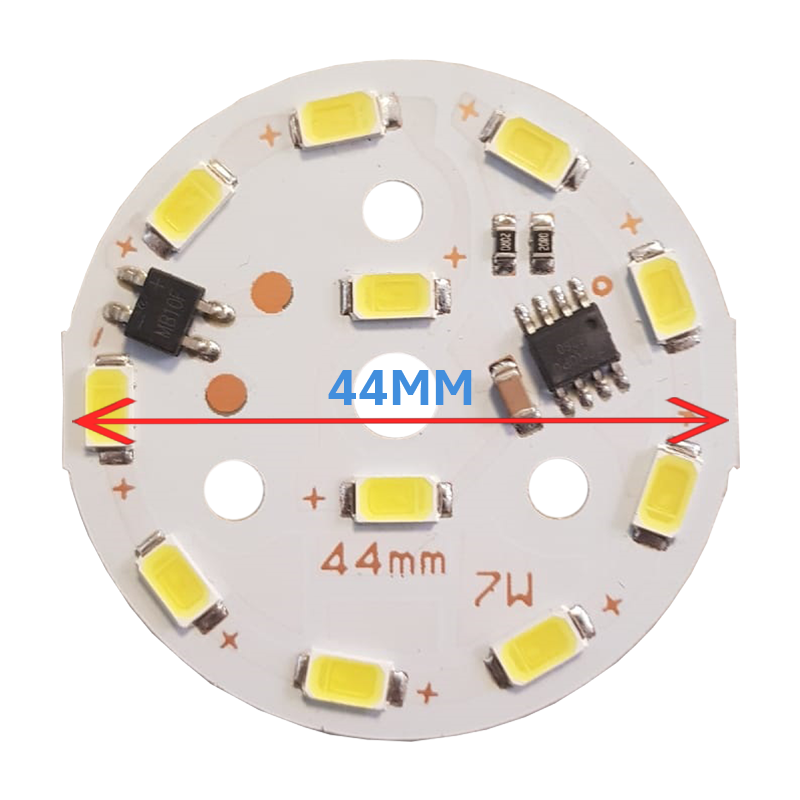 220 Volt 7 Watt SMD 5630 Ledli Hazır Led Modül 44MM