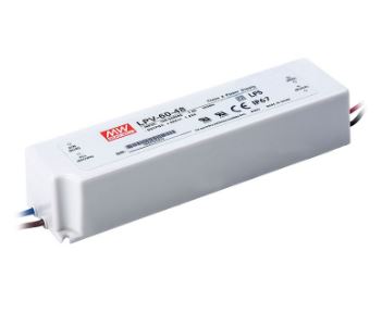 LPV-60-48 48 Volt 1.25 Amper IP67 Meanwell