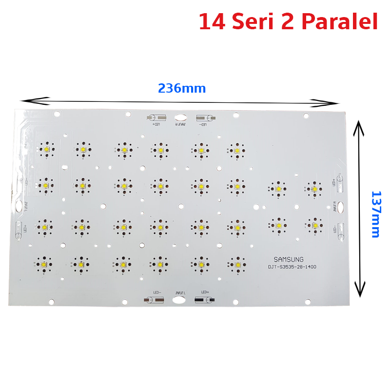 28x3 Watt 3535 Ledli Modül 236x137mm