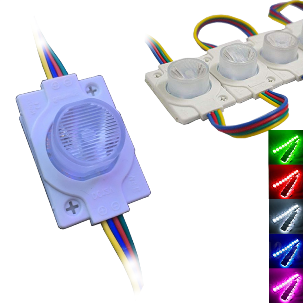 12 Volt 1,5 Watt Tekli RGB Modül