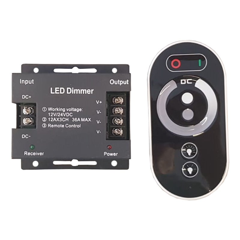 RF Led Dimmer Dokunmatik 36 Amper (Led Kısıcı, Arttırıcı)