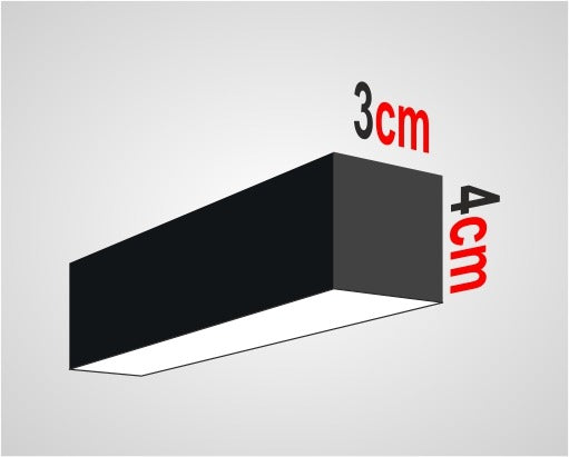 Sıva Üstü Linear 3CMx4CM