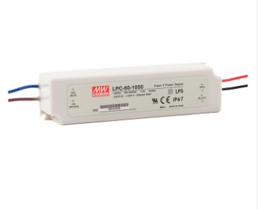 LPC-60-1050 9-48 Volt 1050 mA IP67 Meanwell