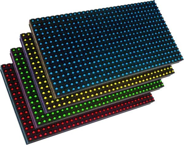 P10 Panel Dip Led - Kayan Yazı Paneli 16x32 Tek Renk