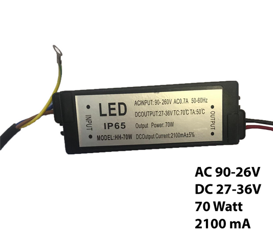 HH-70W Led Driver AC 90-260V DC 27-36V 70W 2100mA