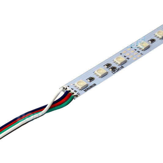 12 Volt 5050 Ledli Led Bar Alüminyum Çubuk 72 Ledli RGB