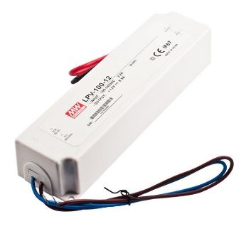 LPV-100-12 12 Volt 8.50 Amper IP67 Meanwell