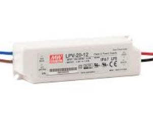 LPV-20-12 12 Volt 1.67 Amper IP67 Meanwell